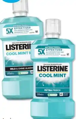 Budni Listerine Mundspülung Cool Mint Angebot