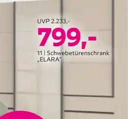 Mömax Schwebetürenschrank Elara Angebot