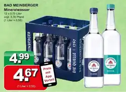 Getränkeparadies Gefromm BAD MEINBERGER Mineralwasser Angebot