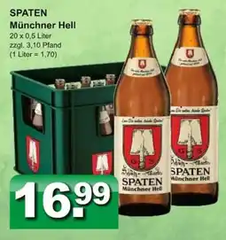 Getränkeparadies Gefromm SPATEN Münchner Hell Angebot