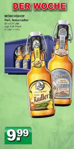 Getränkeparadies Gefromm Mönchshof Natur Radler Angebot