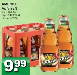 Getränkeparadies Gefromm Amecke Apfelsaft Angebot