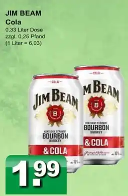 Getränkeparadies Gefromm JIM BEAM Cola Angebot