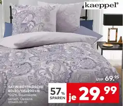 porta kaeppel SATIN-BETTWÄSCHE Angebot