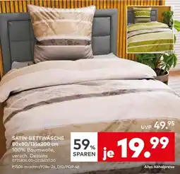 porta SATIN-BETTWÄSCHE Angebot