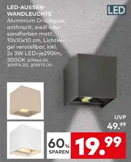 porta LED-AUSSEN-WANDLEUCHTE Angebot