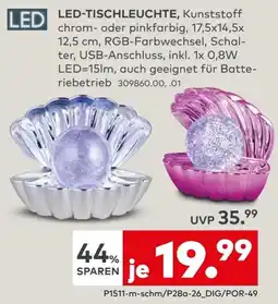 porta LED-TISCHLEUCHTE, Kunststoff Angebot
