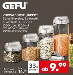 porta GEFU Vorratsdose „KIPPO“ Angebot