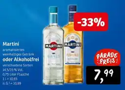 KONSUM Martini aromatisiertes weinhaltiges Getränk Angebot