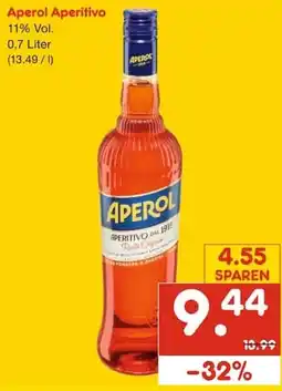 Netto Marken-Discount Aperol Aperitivo Angebot