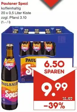 Netto Marken-Discount Paulaner Spezi Angebot