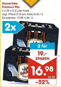 Netto Marken-Discount Hasseröder Premium Pils Angebot