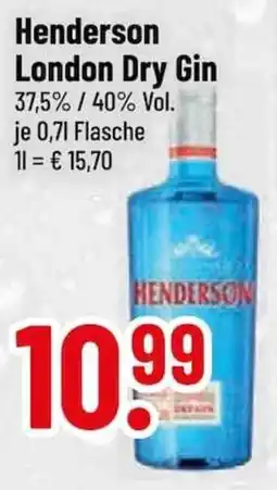 trinkgut Henderson London Dry Gin Angebot