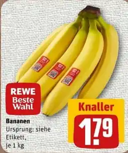 nahkauf REWE Beste Wahl Bananen Angebot