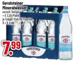 trinkgut Gerolsteiner Mineralwasser Angebot