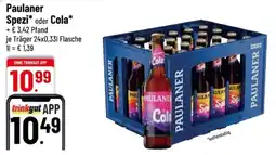 trinkgut Paulaner Spezi oder Cola Angebot