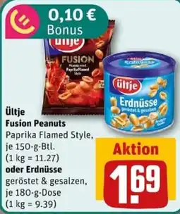 nahkauf ültje Fusion Peanuts Angebot
