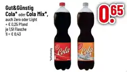 trinkgut Cola* oder Cola Mix* Angebot