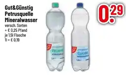 trinkgut Petrusquelle Mineralwasser Angebot