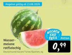 KONSUM Wassermelone rotfleischig Angebot
