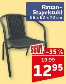 CENTERSHOP Rattan-Stapelstuhl Angebot