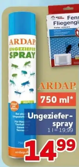 CENTERSHOP ARDAP Ungezieferspray Angebot