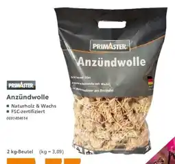 Globus Baumarkt PRIMASTER Anzündwolle Angebot