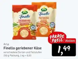 KONSUM Arla Finello geriebener Käse Angebot