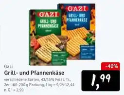 KONSUM Gazi Grill- und Pfannenkäse Angebot