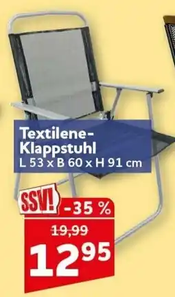 CENTERSHOP Textilene-Klappstuhl Angebot