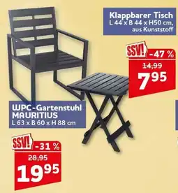 CENTERSHOP WPC-Gartenstuhl MAURITIUS Angebot