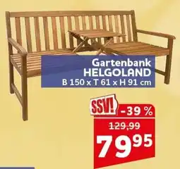 CENTERSHOP Gartenbank HELGOLAND Angebot