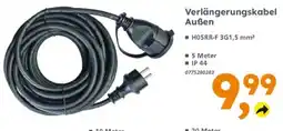 Globus Baumarkt Verlängerungskabel Außen Angebot