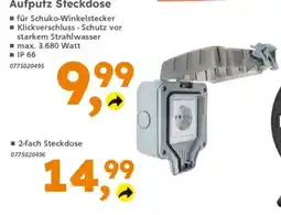 Globus Baumarkt Aufputz Steckdose Angebot
