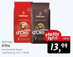 KONSUM Dallmayr d'Oro Angebot