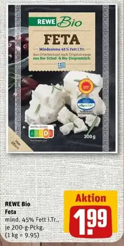 nahkauf REWE Bio Feta Angebot