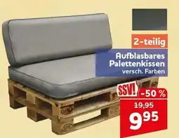 CENTERSHOP Aufblasbares Palettenkissen Angebot