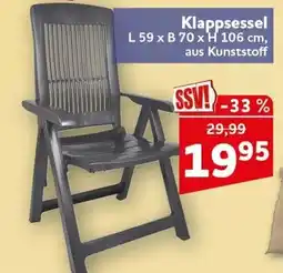 CENTERSHOP Klappsessel Angebot