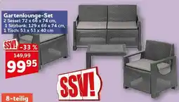 CENTERSHOP Gartenlounge-Set Angebot