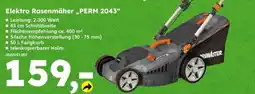 Globus Baumarkt Primaster Elektro Rasenmäher „PERM 2043“ Angebot