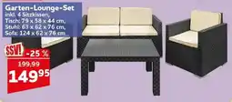 CENTERSHOP Garten-Lounge-Set Angebot