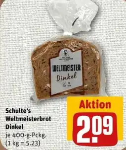 nahkauf Schulte's Weltmeisterbrot Dinkel Angebot