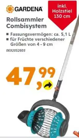 Globus Baumarkt GARDENA Rollsammler Combisystem Angebot