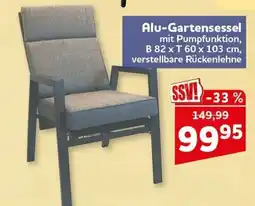 CENTERSHOP Alu-Gartensessel Angebot