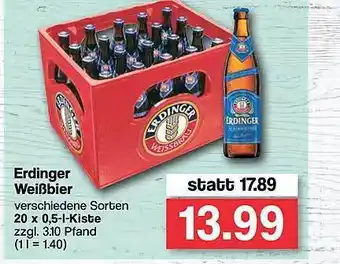 Famila Nord West Erdinger Weißbier Angebot