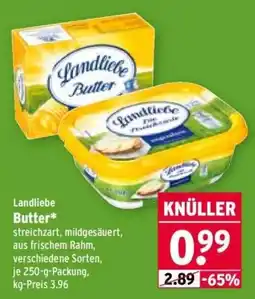 Wasgau Landliebe Butter Angebot