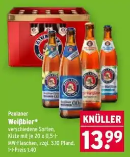 Wasgau Paulaner Weißbier* Angebot