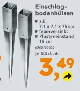 Globus Baumarkt Einschlag-bodenhülsen Angebot