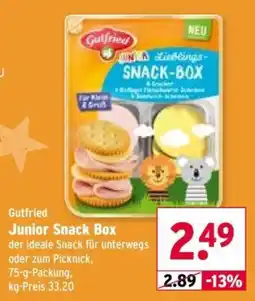 Wasgau Gutfried Junior Snack Box Angebot