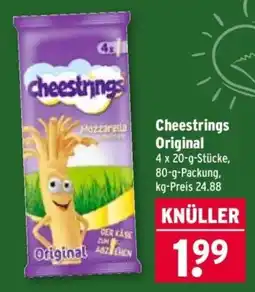 Wasgau Cheestrings Original Angebot